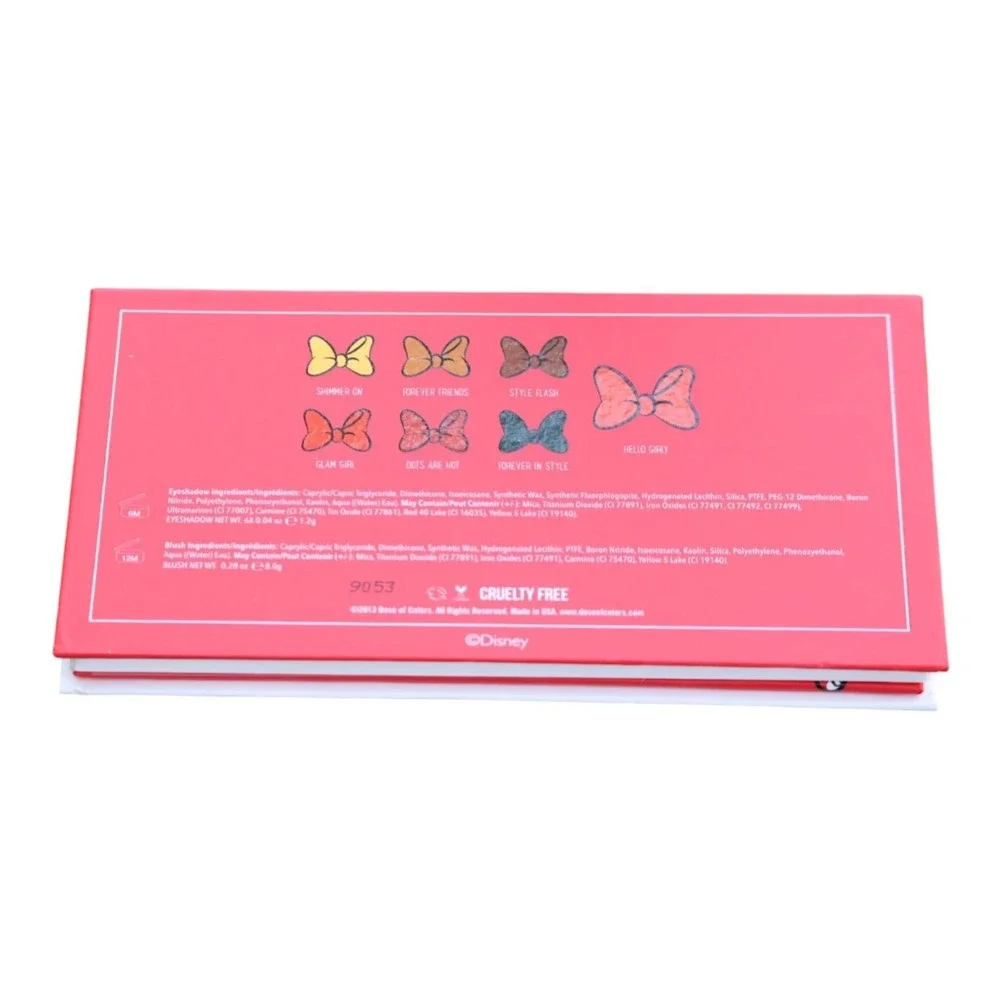 Dose of‎ Colors Disney Minnie Eyeshadow Blush Palette New In Box Limited Edition